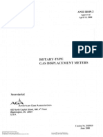 AGA B109.3 Rotary-Type Gas Displacement Meters