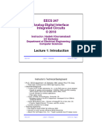 EECS 247 Analog-Digital Interface Integrated Circuits © 2010