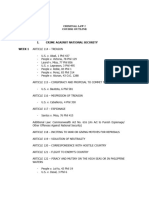 Criminal Law 2 Course Outline Sy 2023 2024