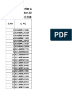 AE Lab Exam Schedule - PS1-PS7 - 2023-2024