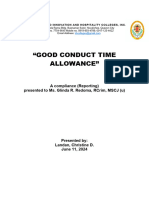 Good Conduct Time Allowance Landanchristine D.