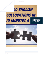 1000 English Collocations in 10 Minutes