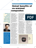 2003-Clinical Benefits of Pre-Warmed Composites PDF