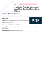 GIS Based Surface Irrigation Potential Assessment Amhara