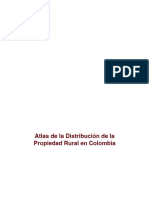 Atlas de La Distribución de La Propiedad Rural en Colombia