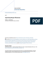 Appraising Merger Efficiencies - 2017