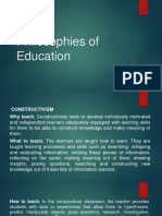 Philosophies of Education