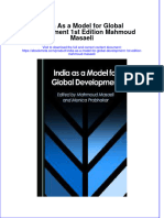 Dơnload India As A Model For Global Development 1st Edition Mahmoud Masaeli Full Chapter