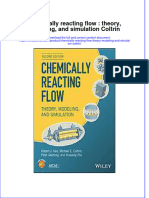 Chemically Reacting Flow: Theory, Modeling, and Simulation Coltrin PDF Full Chapter