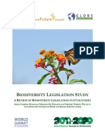 Study On Biodiversity Legislation