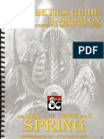 D&D 5e The Aesthetics Guide To Ansalon The War of The Lance Vol3