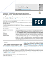 A Statistical Framework To Track Temporal Dependence of