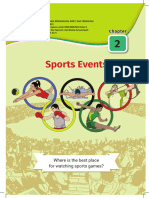 Buku Murid Bahasa Inggris - Work in Progress - Sports Events Buku Panduan Guru Bahasa Inggris SMA Kelas X Unit 2 - Fase E