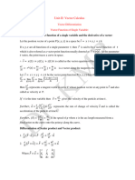 Unit-II Vector Calculus Full Notes