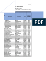 Matriz Del Reporte de Actividades Del TV