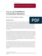 Restoring Confidence in American Elections