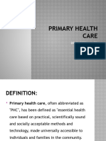 Primary Health Care
