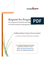 Request For Proposal-: Development, Execution and Support Services of Credit Guarantee Management System
