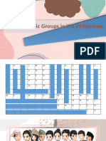 Ethnic Groups in The Philippines