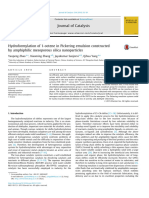 Hydroformylation of 1-Octene in Pickering Emulsion Constructed