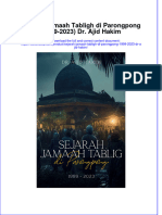 Sejarah Jamaah Tabligh Di Parongpong (1999-2023) Dr. Ajid Hakim Full Chapter Free