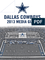 Cowboys, 2013 Media Guide (Dallas)