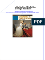 Western Civilization 10th Edition Spielvogel Test Bank Instant Download All Chapter