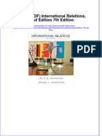 ebook download (eBook PDF) International Relations, Brief Edition 7th Edition all chapter