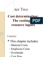 Cost I Chapter Two