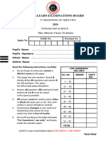 p7 Science Paper