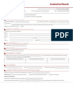 Customer Modification Form