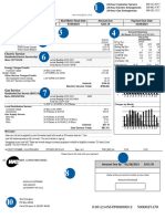 US Editable Utility Bill PSD