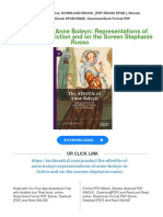 PDF The Afterlife of Anne Boleyn: Representations of Anne Boleyn in Fiction and On The Screen Stephanie Russo Download