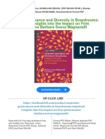 PDF Corporate Governance and Diversity in Boardrooms: Empirical Insights Into The Impact On Firm Performance Barbara Sveva Magnanelli Download