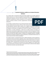 EB - 202210 - La Cartera Regulada Impulsa La Dinámica Crediticia en El Sistema Financiero Boliviano