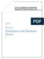 Dbms Unit1 Chapter 1 Jicm