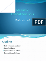 SSC Module2 LexicalAnalysis