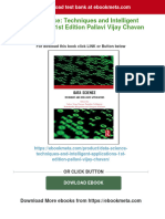 (PDF Download) Data Science: Techniques and Intelligent Applications 1st Edition Pallavi Vijay Chavan Fulll Chapter