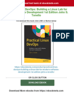 (PDF Download) Practical Linux DevOps: Building A Linux Lab For Modern Software Development 1st Edition John S. Tonello Fulll Chapter