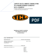 TCL Cement MSDS