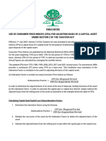 Public Notice On Consumer Price Indices To Sep 20231