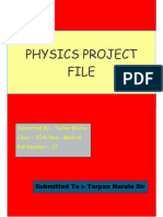 New Physics Project