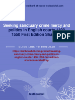 Full Download Seeking Sanctuary Crime Mercy and Politics in English Courts 1400 1550 First Edition Shannon Mcsheffrey PDF