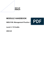 INDU1106 - Module Handbook - 202324