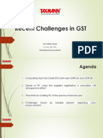 TaxmannPPT - GST Litigation - Challenges and Solutions