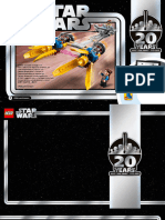 75258, Le Podracer™ D'anakin - Édition 20ème Anniversaire, LEGO® Star Wars™