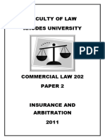 Commercial Law 202 Paper 2