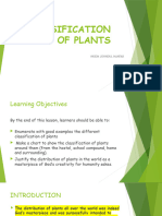 Classification of Plants