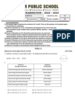 TERM-II EXAMINATION - 2022 - 2023: Column A (Energy Conversion) Column B (Converters)