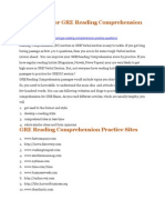 11 Websites For GRE Reading Comprehension Practice